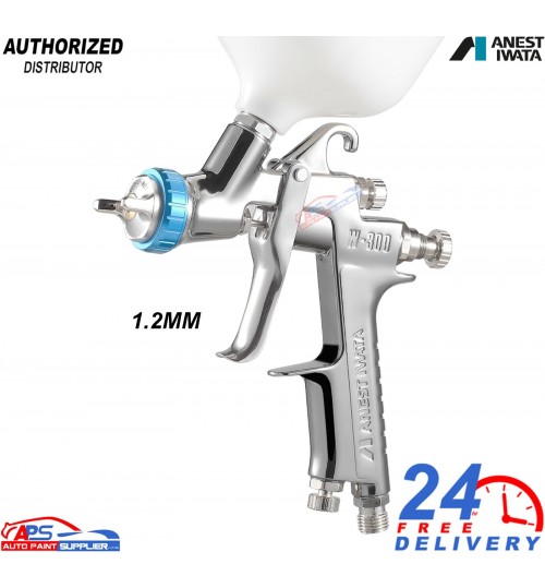ANNEST Iwata W300WB 1.2mm Pro Spray Gun Kit with 600ml Gravity Cup